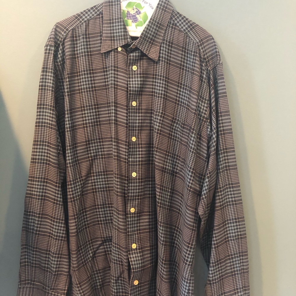 BURBERRY Plaid Button Down